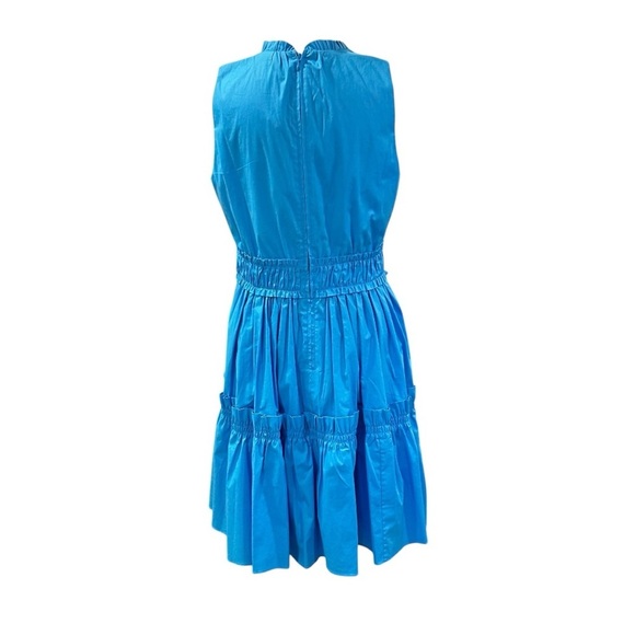 Lilly Pulitzer Blue Ruffled Tiered Halter Midi Dress NWT Elina Stretch Dress - Picture 9 of 11